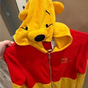 Disney Red and Yellow Fleece Jacket